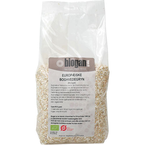 Biogan Økologiske Boghvedegryn | 750 gr fra Biogan på Mecindo.dk