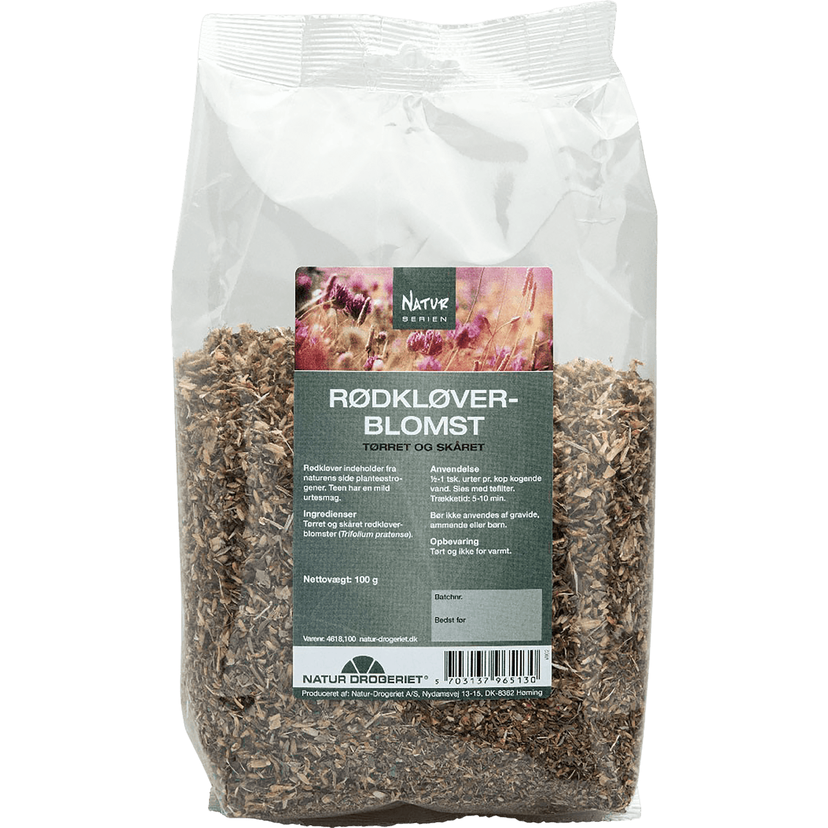 Natur-Drogeriet Rødkløverblomst Skåret | 100 g