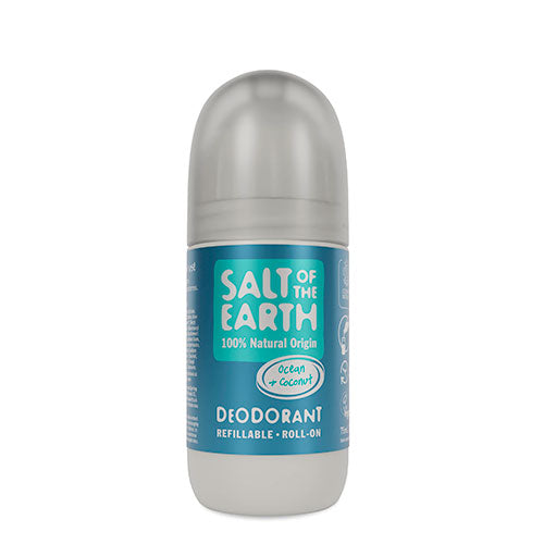 Salt of the earth Roll-on Deo (75 ml) | Ocean & Coconut fra Salt of the earth på Mecindo.dk