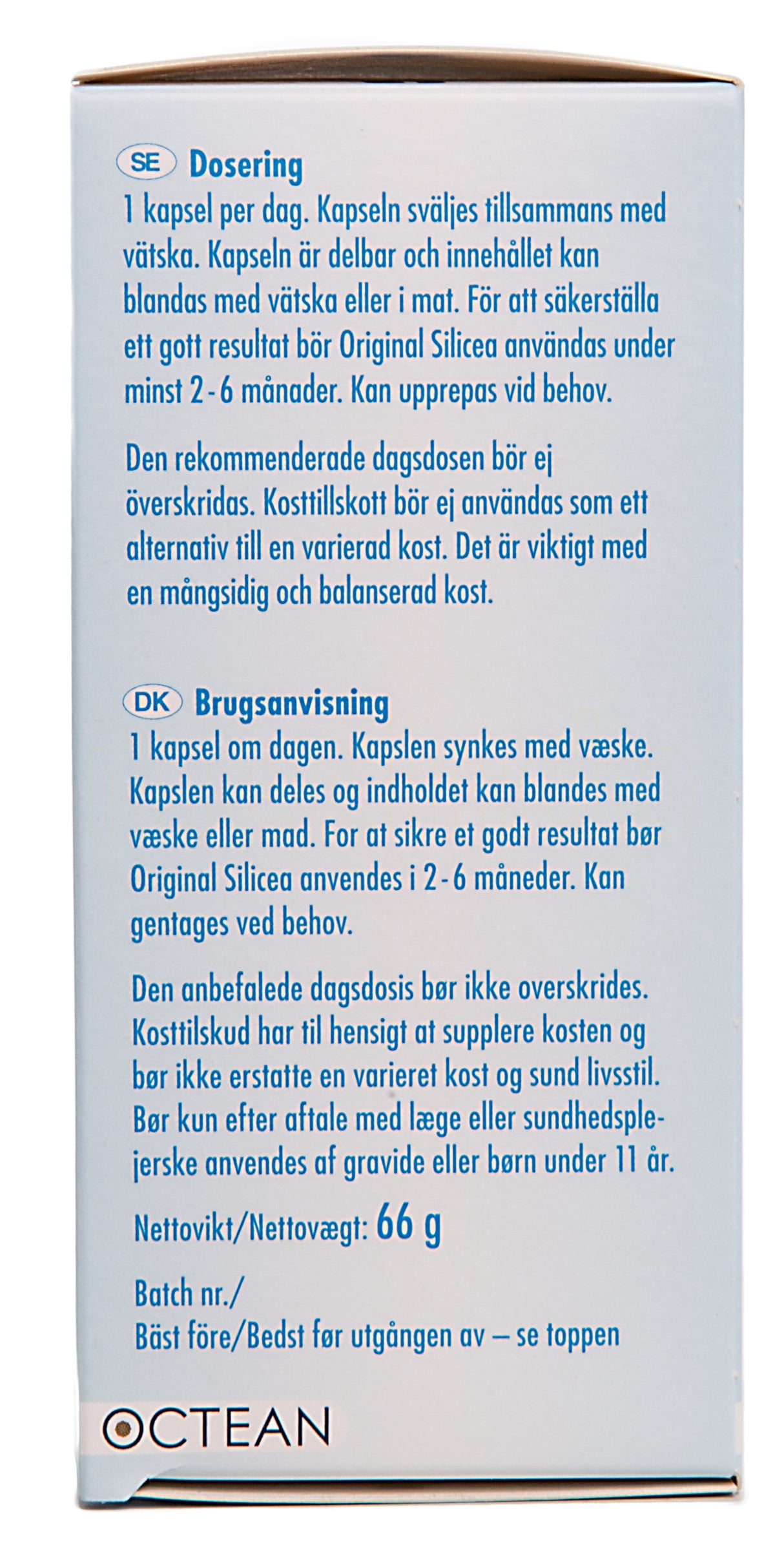 Silicea Original Silicea | 90 kapsler fra Silicea på Mecindo.dk