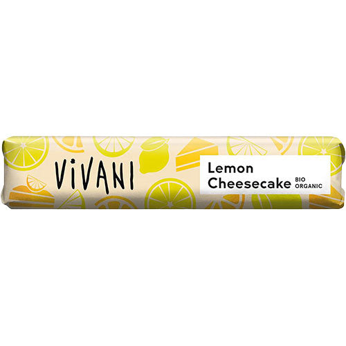 Vivani Mælkechokolade - Lemon Cheesecake Ø | 40 gr fra Vivani på Mecindo.dk