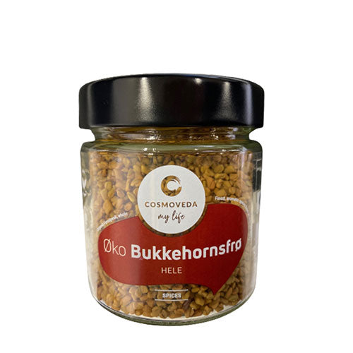 Cosmoveda Bukkehornsfrø Hele Økologisk | 130 gr fra Cosmoveda på Mecindo.dk