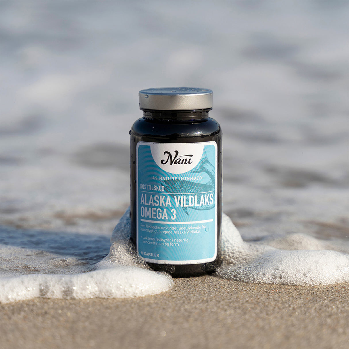 Nani Alaska Vildlaks Omega 3 | 90 kapsler fra Nani på Mecindo.dk
