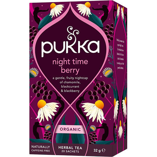 Night Time Berry Te Økologisk fra Pukka på Mecindo.dk
