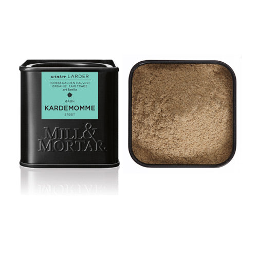 Mill & Mortar Kardemomme Stødt Økologisk | 30 gr fra Mill & Mortar på Mecindo.dk