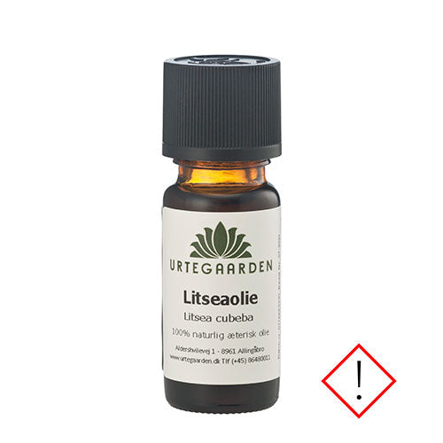 Urtegaarden Litseaolie | 10 ml fra Urtegaarden på Mecindo.dk