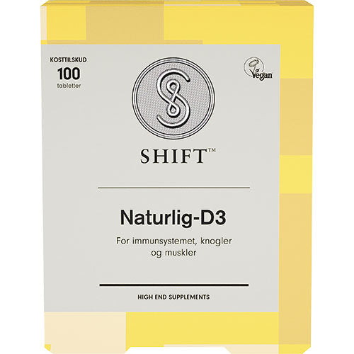 SHIFT Naturlig D3 | 100 Tabl. fra SHIFT på Mecindo.dk