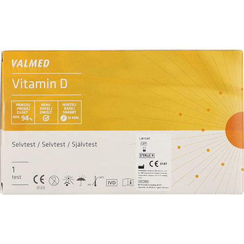 Valmed Vitamin D Test fra Valmed på Mecindo.dk
