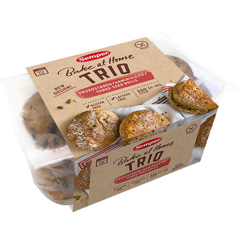 Semper Brød Trio Glutenfri Semper | 300 gr fra Semper på Mecindo.dk