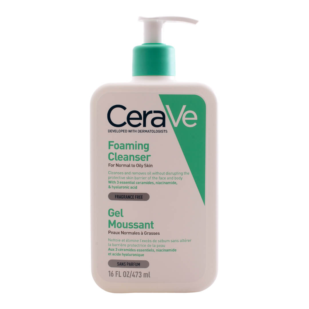 CeraVe Foaming Cleanser | 473 ml fra CeraVe på Mecindo.dk