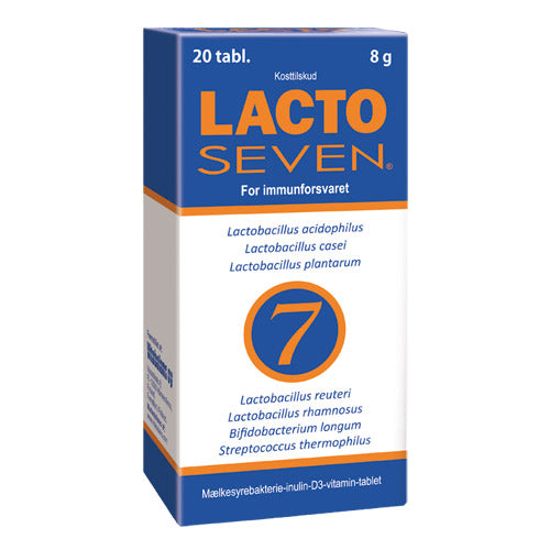 LactoSeven | 20 Tabl. fra LactoSeven på Mecindo.dk