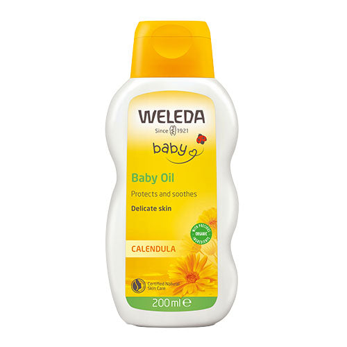 Weleda Calendula Baby Oil Mamma & Baby | 200 ml fra Weleda på Mecindo.dk