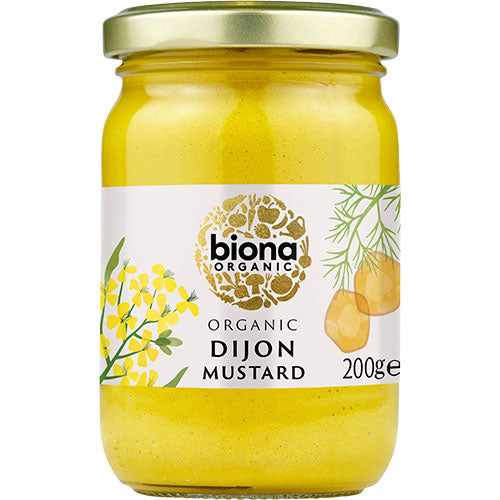 Biona Organic Dijon Sennep Økologisk | 200 gr fra Biona Organic på Mecindo.dk