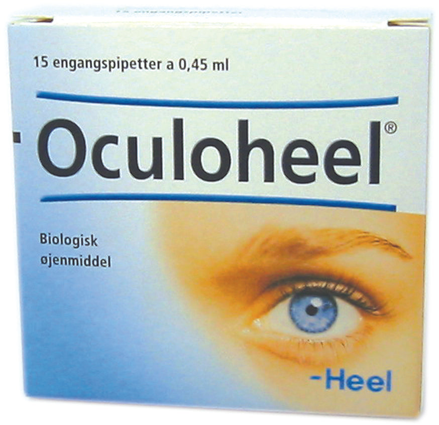 Heel Oculoheel øjendråber 15 x 0,45 ml fra Heel på Mecindo.dk