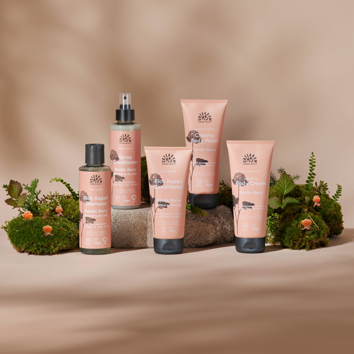 Urtekram Rich Repair Conditioner Nordic Berry | 180 ML fra Urtekram på Mecindo.dk