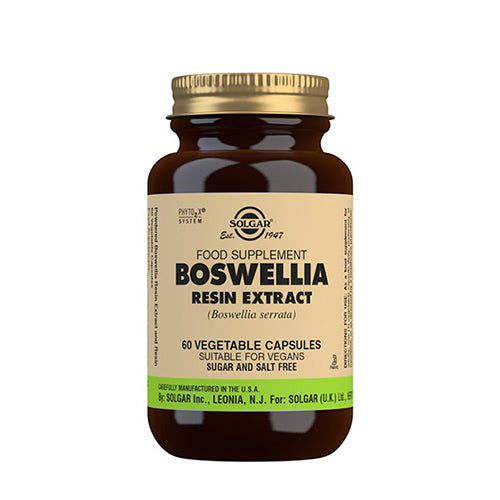 Solgar Boswellia Resin | 60 kapsler fra Solgar på Mecindo.dk