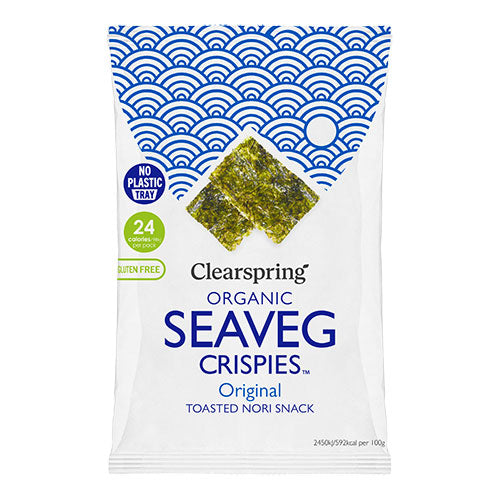 Clearspring Tang Chips Økologisk (4 gr) | Original fra Clearspring på Mecindo.dk