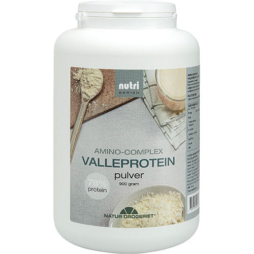 Natur-Drogeriet Amino-complex 77% Valleprotein | 900 gr fra Natur-Drogeriet på Mecindo.dk