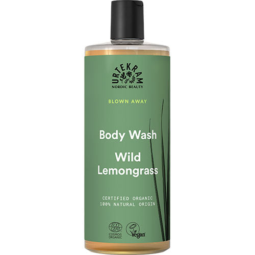 Urtekram Body Wash Wild Lemongrass | 500 ml fra Urtekram på Mecindo.dk