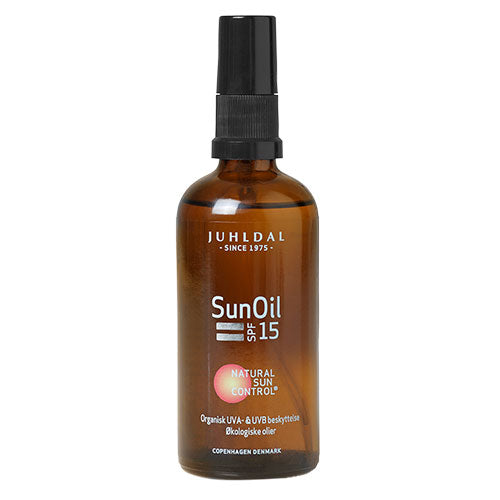 Juhldal Sunoil Spf15 | 100 ml fra Juhldal på Mecindo.dk