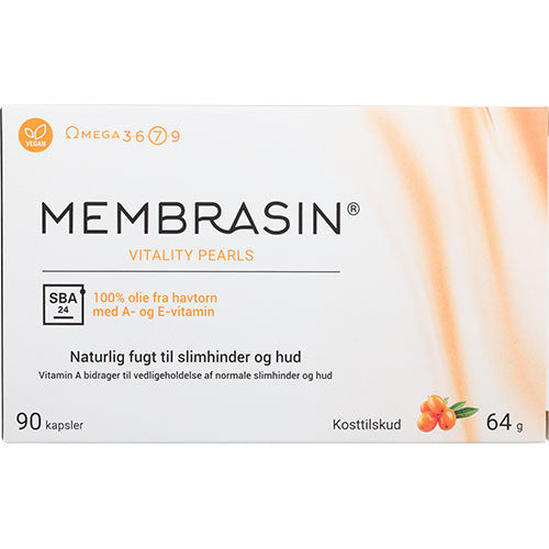 Membrasin Vitality Pearls | 90 kapsler fra Membrasin på Mecindo.dk