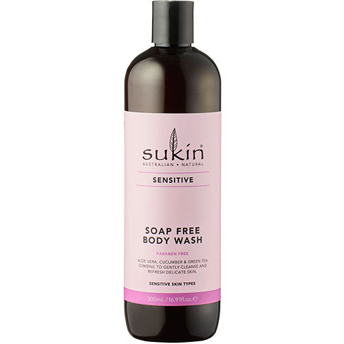 Sukin Sensitive Soap Free Body Wash | 500 ml fra Sukin på Mecindo.dk