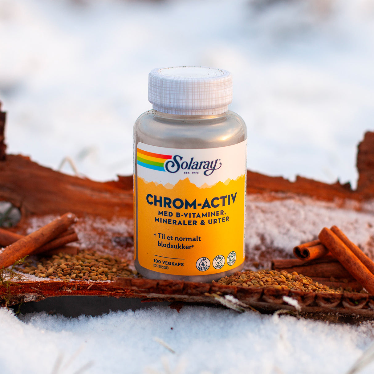 Solaray Chromactiv | 100 kapsler fra Solaray på Mecindo.dk