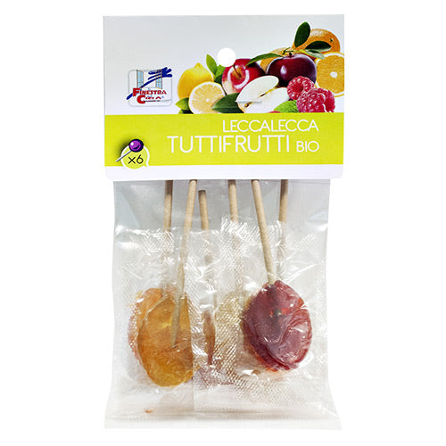 Finestra Cielo Slikkepinde 6 Stk Økologisk | 50 gr fra Finestra Cielo på Mecindo.dk