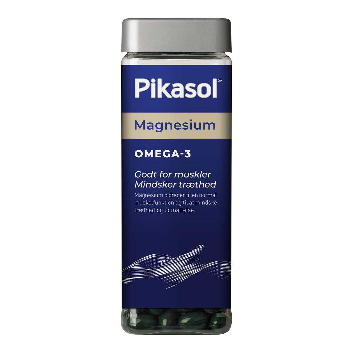 Pikasol Magnesium | 150 Kapsler fra Pikasol på Mecindo.dk