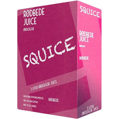 Squice Økologisk Rødbede Juice | 3 ltr