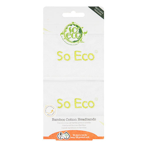 So Eco Bamboo & Cotton Headband Duo fra So Eco på Mecindo.dk
