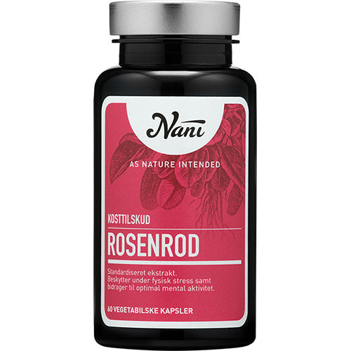 Nani Rosenrod Ekstrakt | 60 kapsler fra Nani på Mecindo.dk