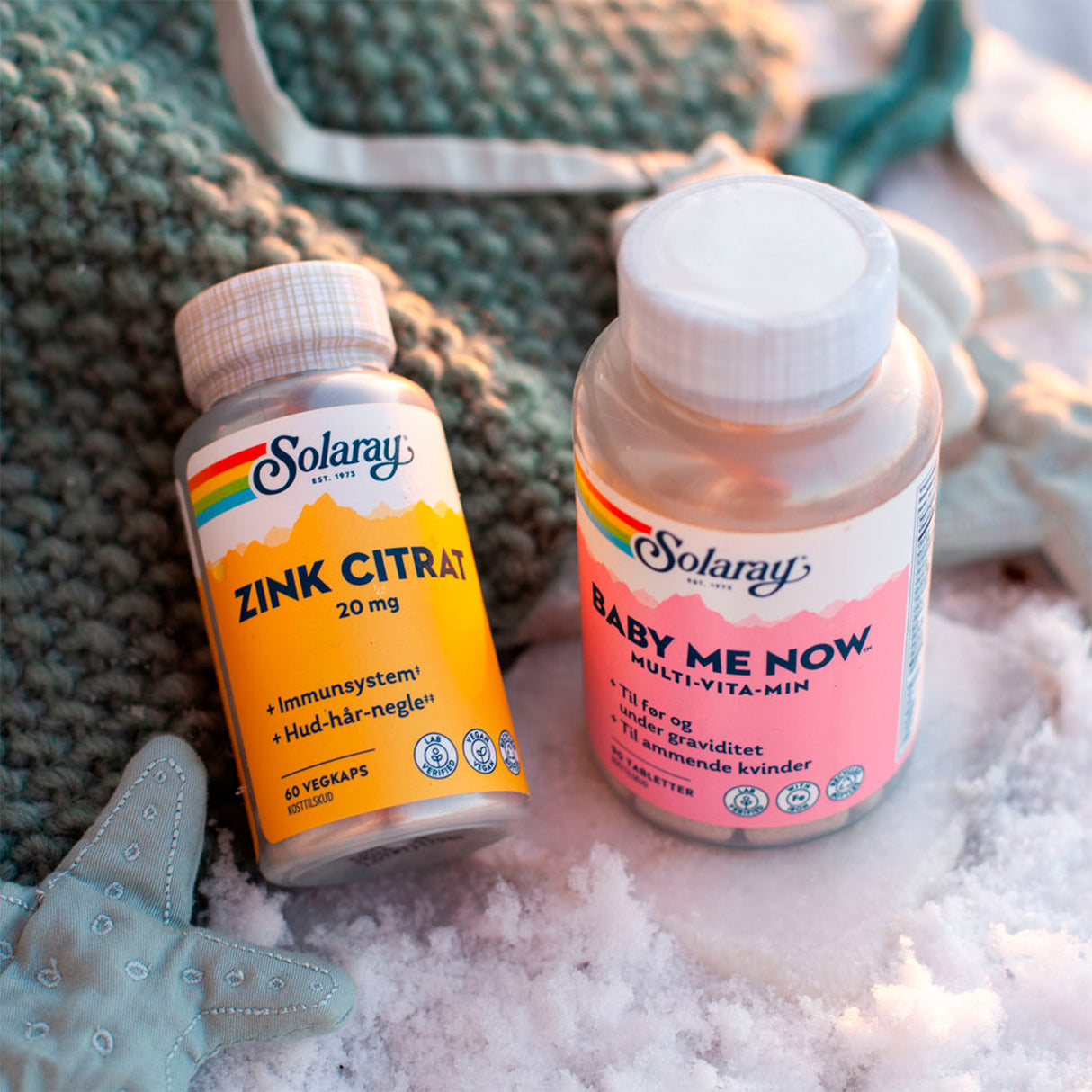 Solaray Zink Citrat | 60 kapsler fra Solaray på Mecindo.dk