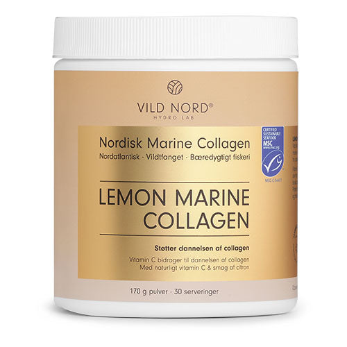 VILD NORD Collagen Lemon Marine | 170 gr fra VILD NORD på Mecindo.dk
