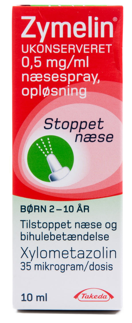 Zymelin Næsespray Til Børn | 10 ml fra Zymelin på Mecindo.dk