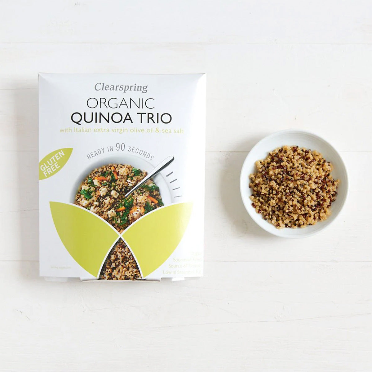 Clearspring Quinoa Trio | 250 gr fra Clearspring på Mecindo.dk