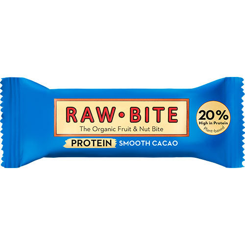 RawBite Protein Smooth Cacao Økologisk | 45 gr fra RawBite på Mecindo.dk