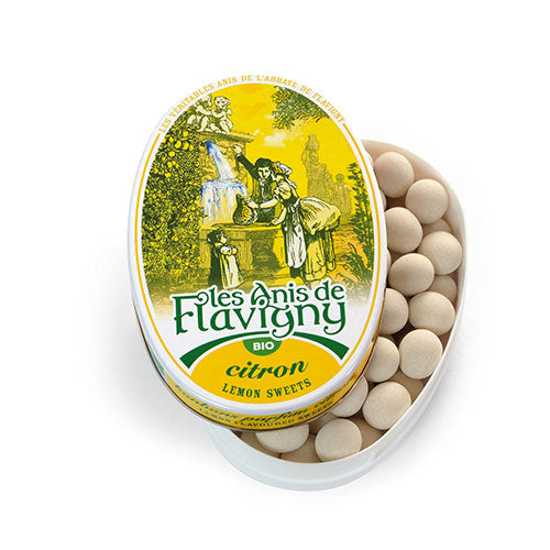 Anis de Flavigny Anis Pastiller M. Citron Økologisk | 50 gr fra Anis de Flavigny på Mecindo.dk