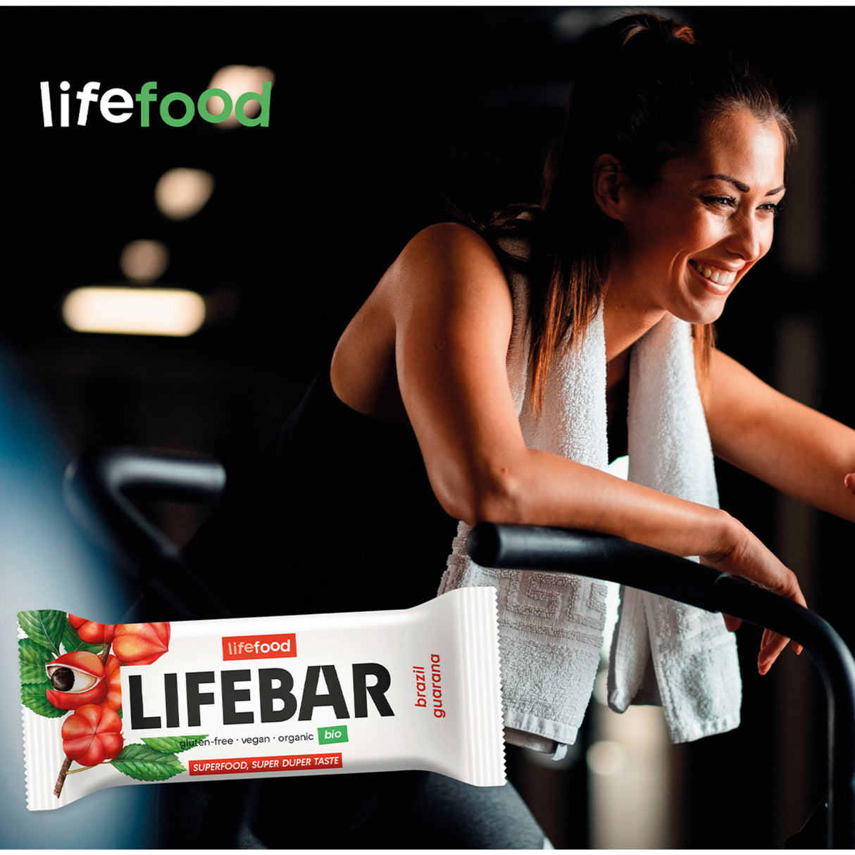 Lifebar Paranød Guarana Økologisk | 40 gr fra Lifefood på Mecindo.dk