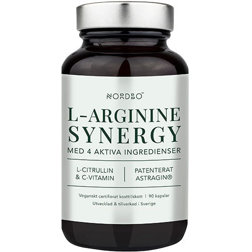 Nordbo L-Arginine Synergy | 90 kapsler fra NORDBO på Mecindo.dk