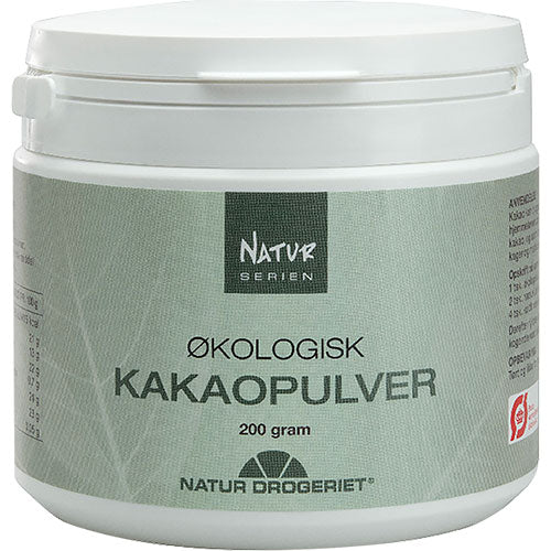 Natur-Drogeriet Kakaopulver Økologisk | 200 gr fra Natur-Drogeriet på Mecindo.dk