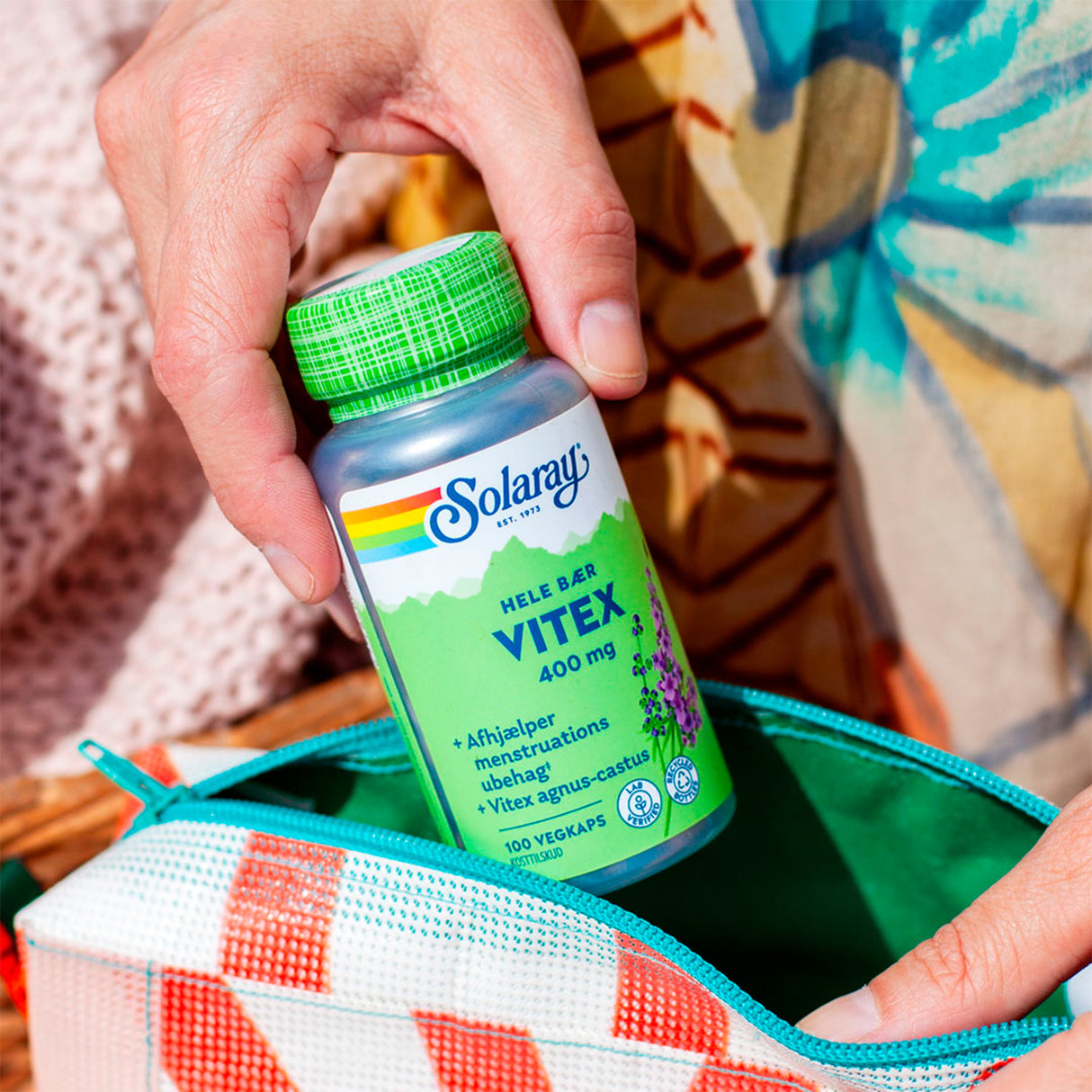 Solaray Vitex Agnus Castus | 100 kapsler fra Solaray på Mecindo.dk