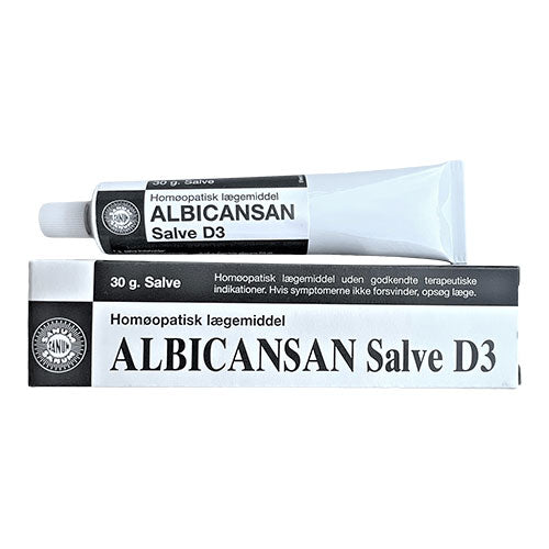 Sanum Albicansan Salve D3 | 30 gr fra Sanum på Mecindo.dk
