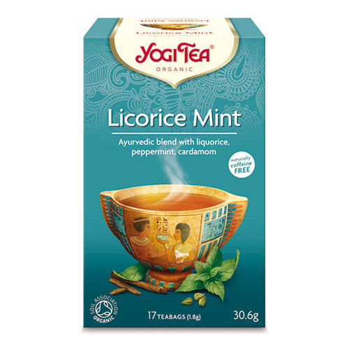 Yogi Licorice Mint Te | 17 br fra Yogi på Mecindo.dk