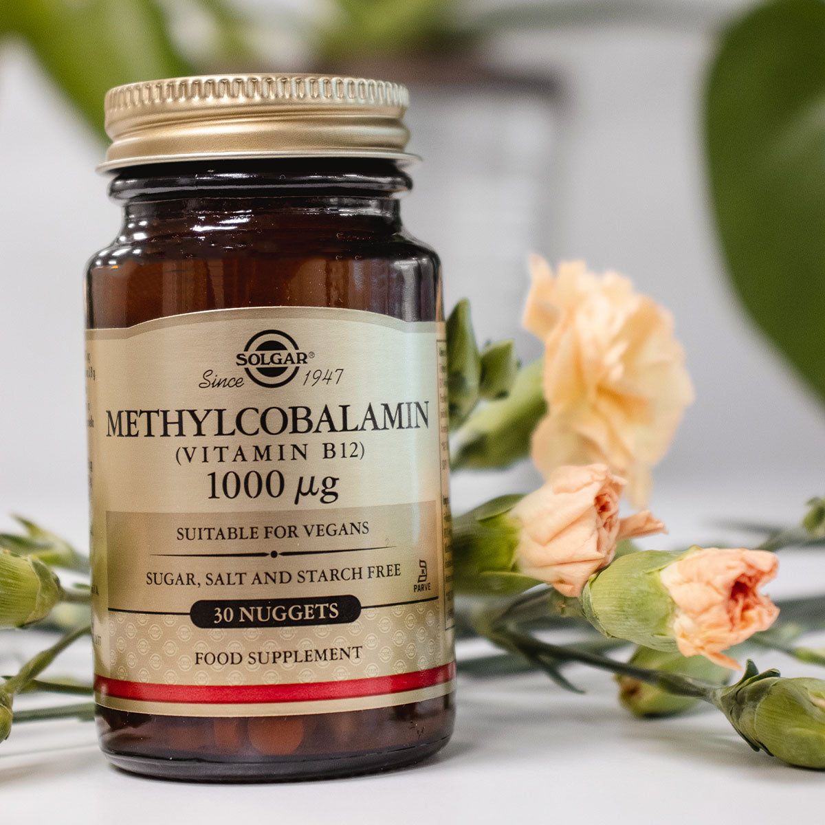 Solgar Methylcobalamin 1000 Ug (B12) | 30 Tabl. fra Solgar på Mecindo.dk