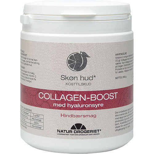Natur-Drogeriet Collagen Boost M. Hindbær | 350 gr fra Natur-Drogeriet på Mecindo.dk