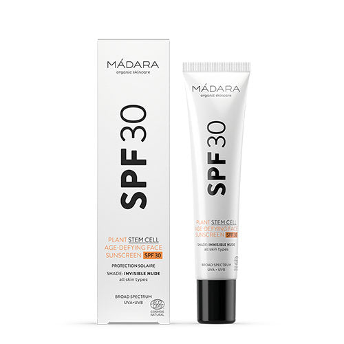 Madara Plant Stem Cell Age-defying Face Sunscreen Spf 30 | 40 ml fra Madara på Mecindo.dk