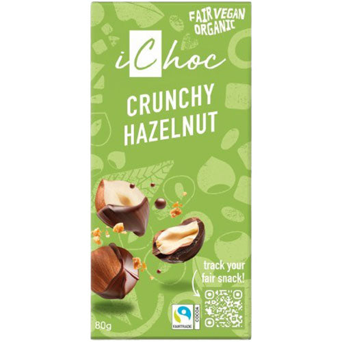ichoc Super Nut Vegan Økologisk | 80 gr fra ichoc på Mecindo.dk