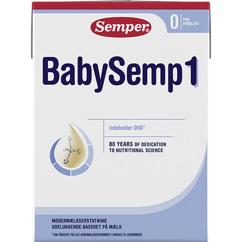 Semper Babysemp 1 Drikkeklar | 200 ml fra Semper på Mecindo.dk