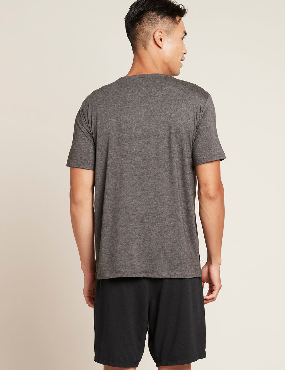 Boody Men´s V-neck T-shirt Dark Marl | Str. L fra Boody på Mecindo.dk